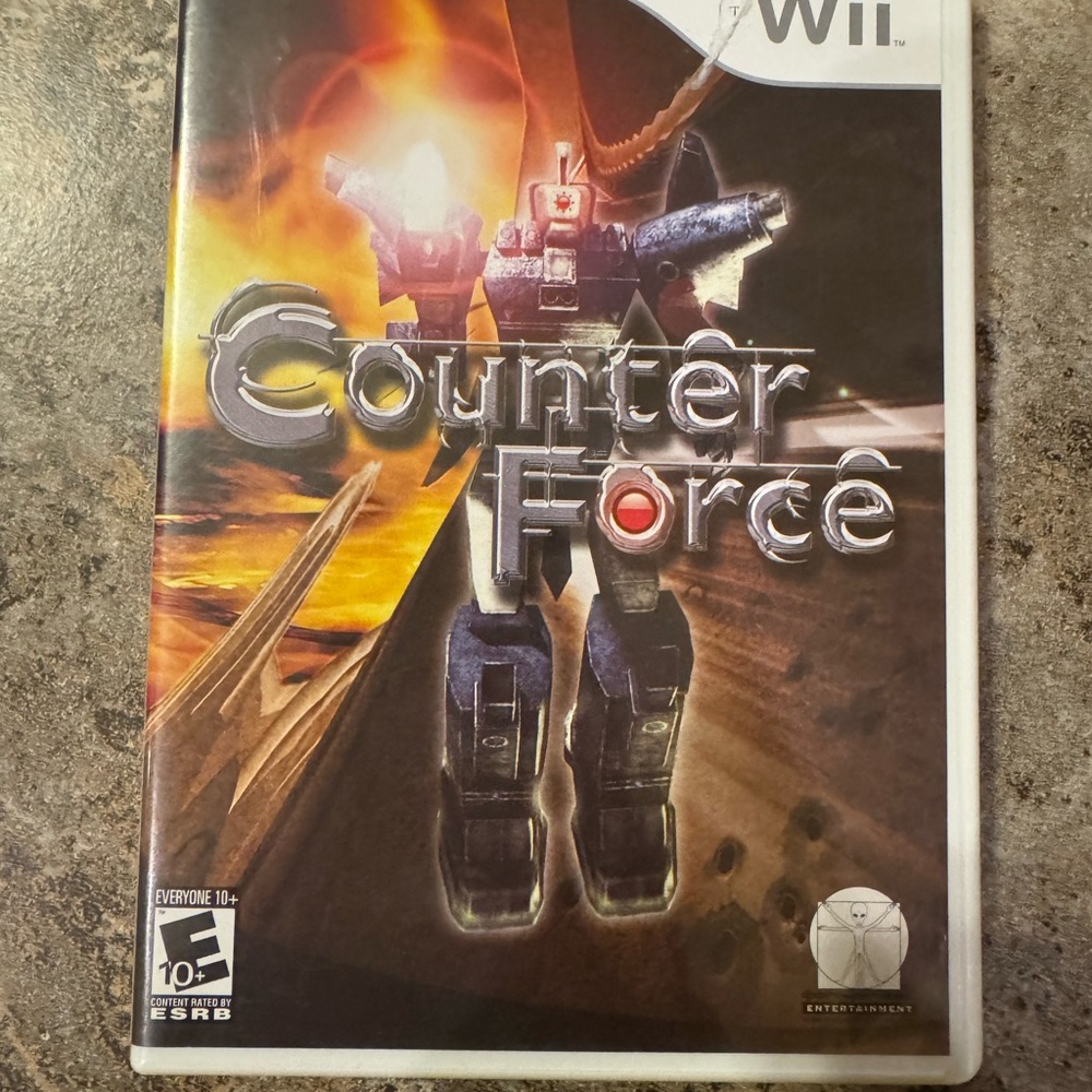 Counter Force Nintendo Wii Game Complete With Manual Tested
